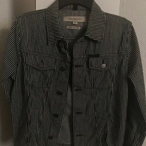Authentic Calvin Klein stripped denim Jacket